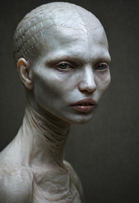 TheAramintaExperiment_Cv6_amazing people, Hellenistic art by Arkos Major and Sabbas Apterus and Goro Fujitas, aquiline nose, wide lips, elegant powerful ominous hairless bald young humanoid albino female creature made of trans_20240709190230_0001.png